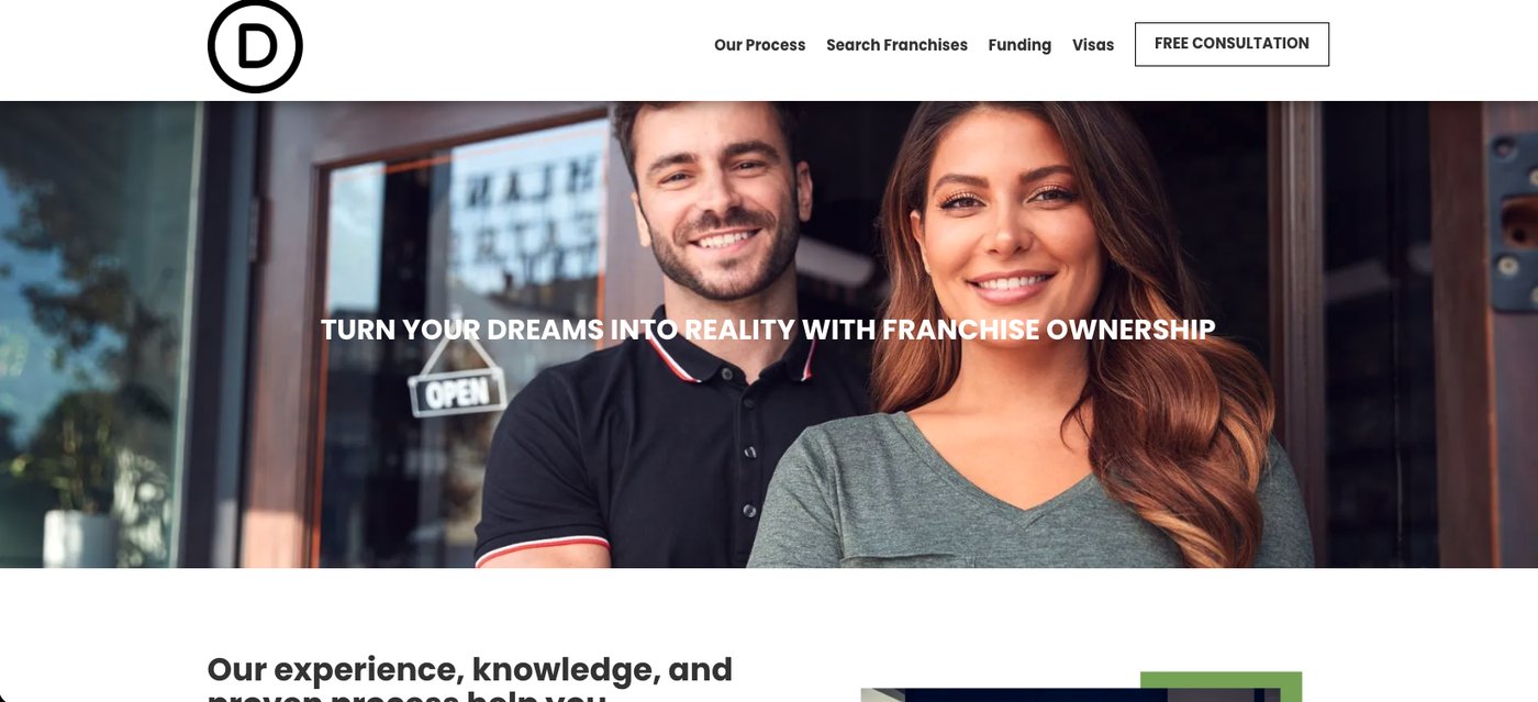 Template 5 homepage preview